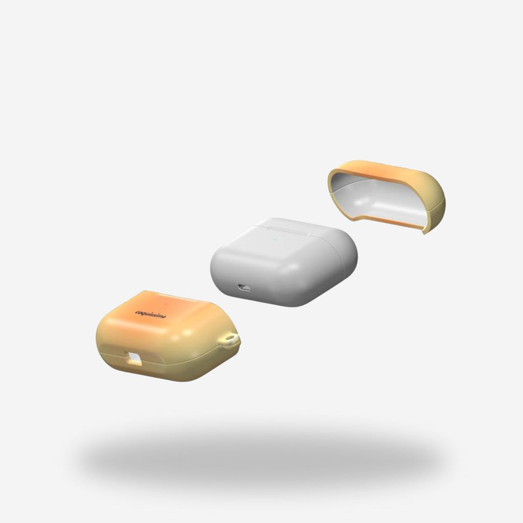 Yellow Aura Apple AirPods