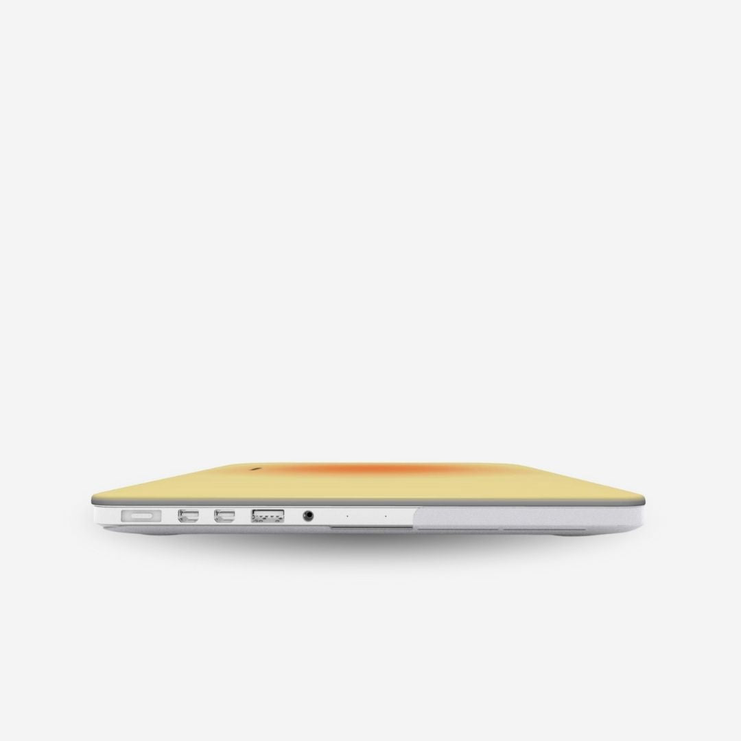 Yellow Aura coque MacBook